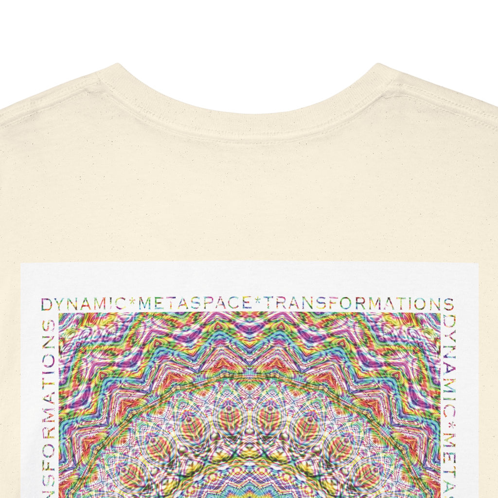 Unisex Heavy Cotton Tee (Back) - DMT Seer No.9