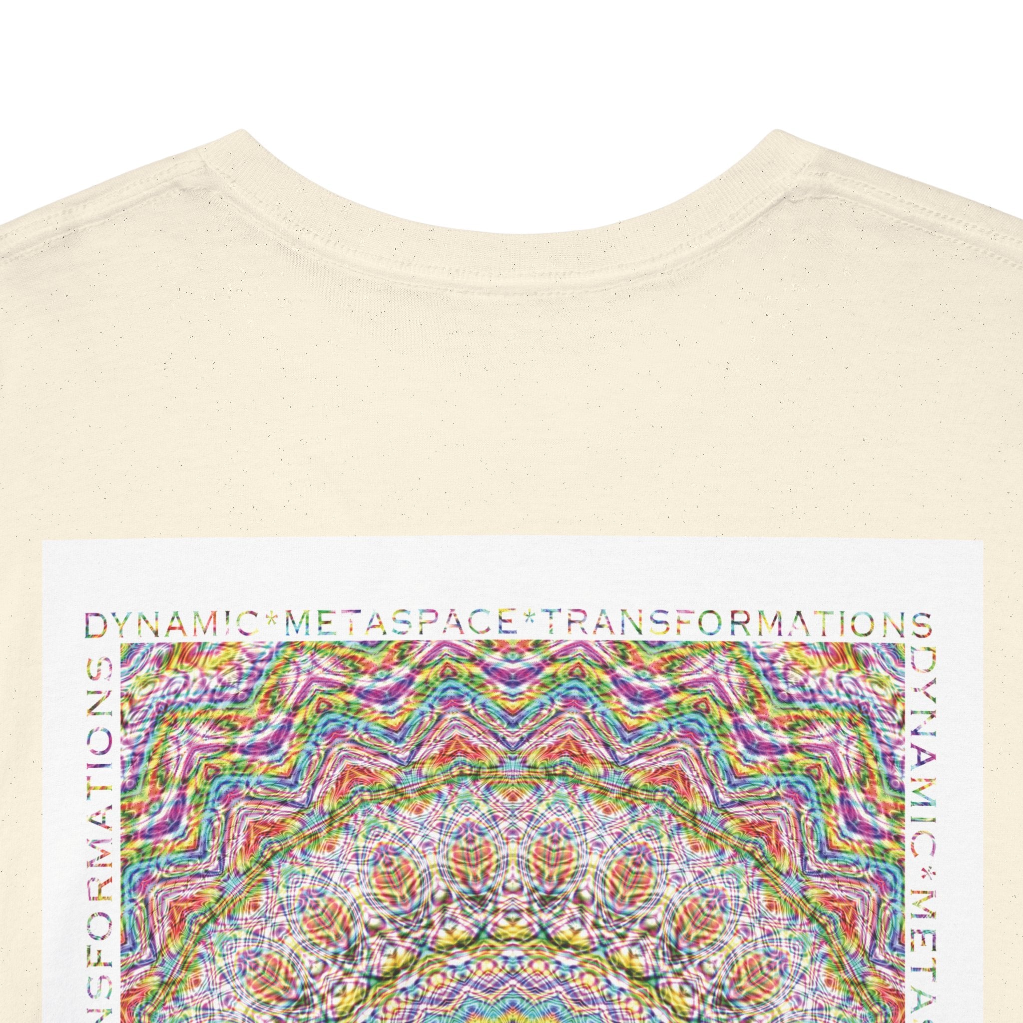 Unisex Heavy Cotton Tee (Back) - DMT Seer No.9