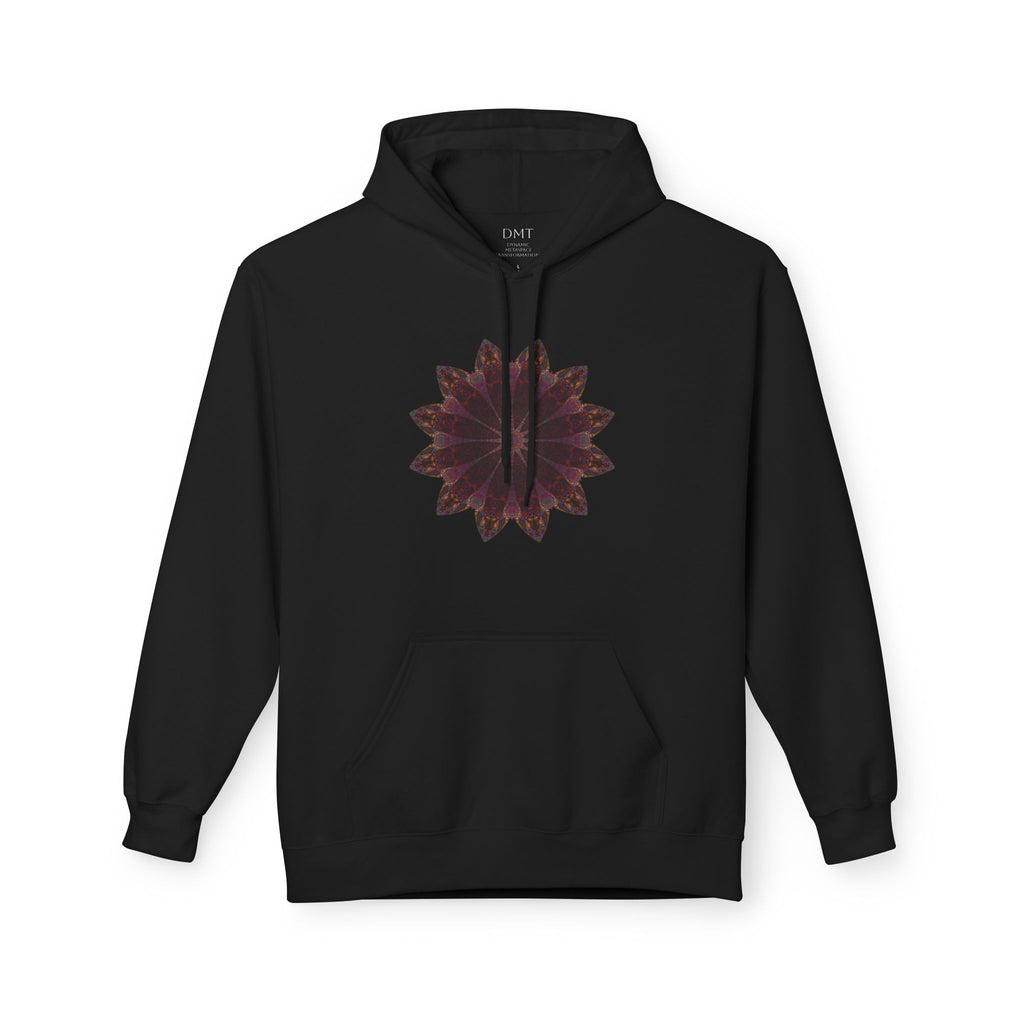 Unisex Midweight Softstyle Fleece Hoodie - Love Light Mandalas No.5