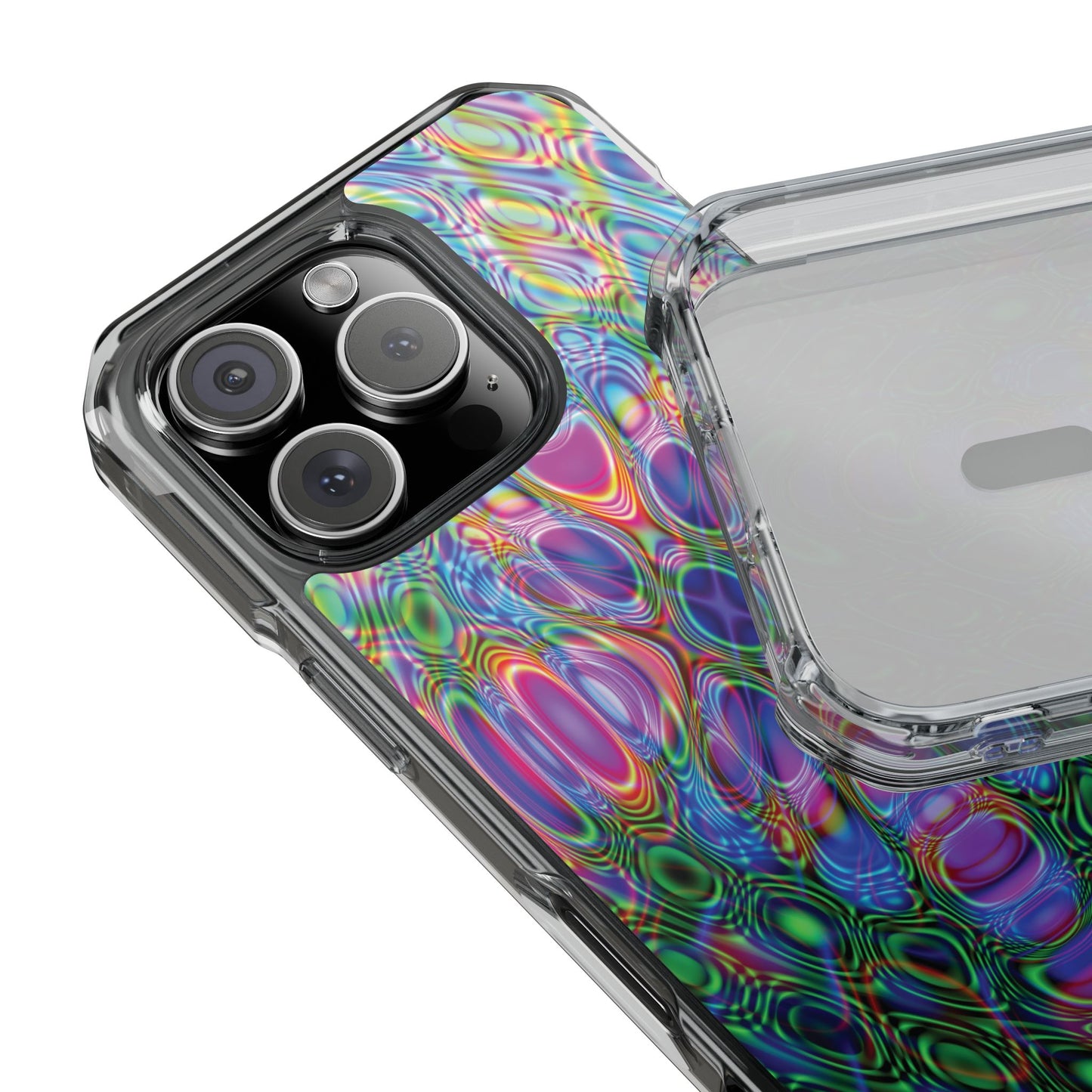 iPhone 16 Magnetic Clear Impact Case - DMT Seer No.2