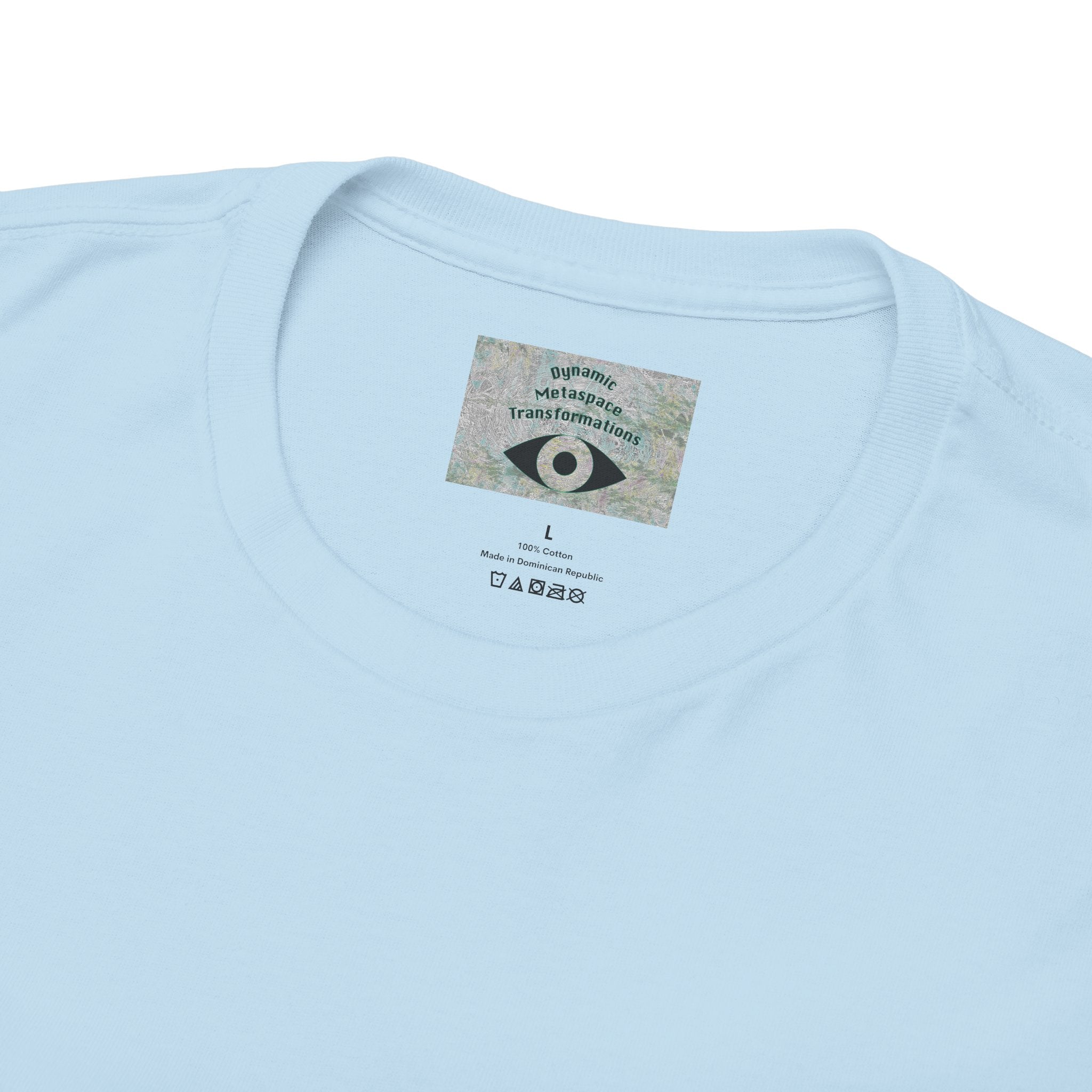 Unisex Heavy Cotton Tee (Back) - DMT Seer No.4