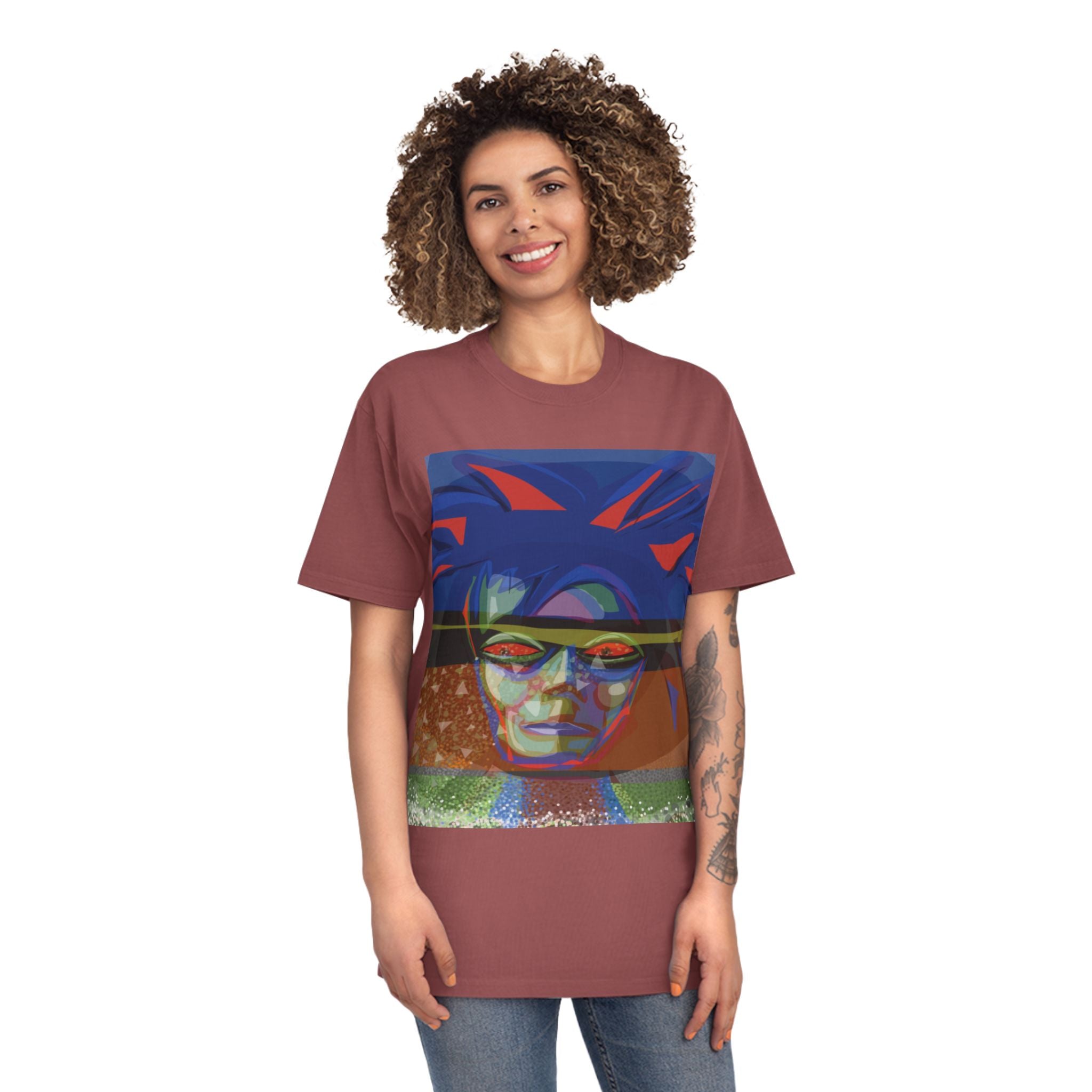 Unisex Faded Shirt -The Traveller Series (Seeing)