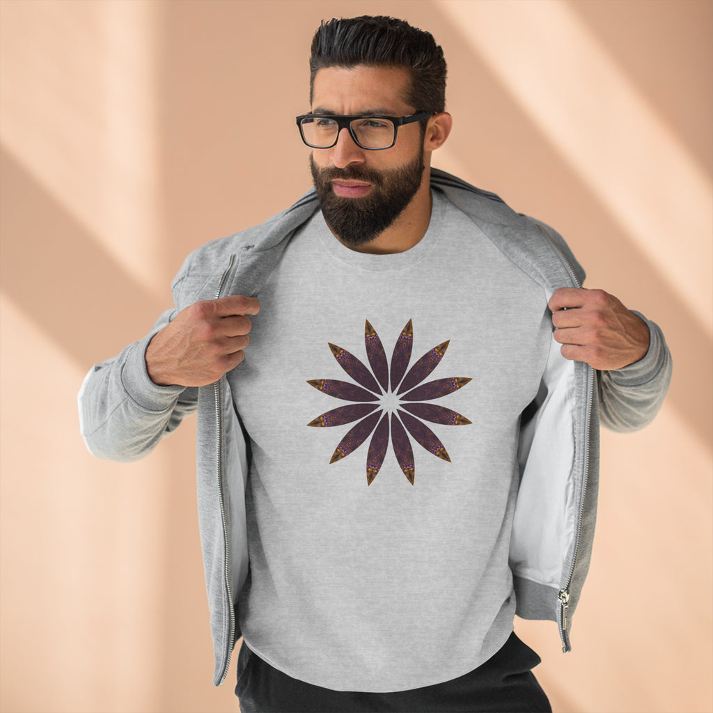 Unisex Crewneck Sweatshirt - Love Light Mandalas No.2