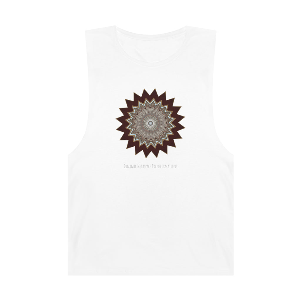 Unisex Barnard Tank - Mycelium Mandalas No.1
