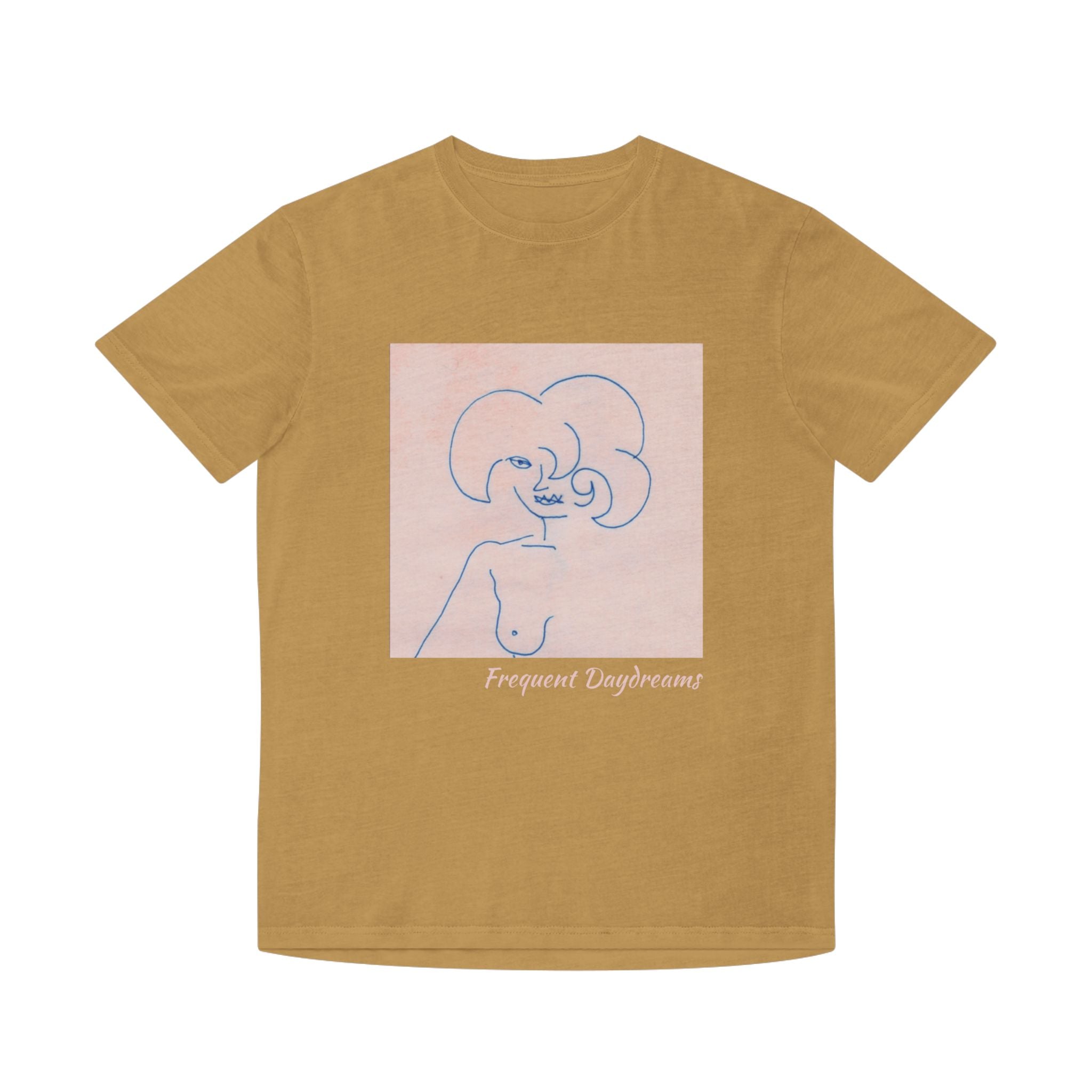 Unisex Faded Shirt - Frequent Daydreams Sketch No.45