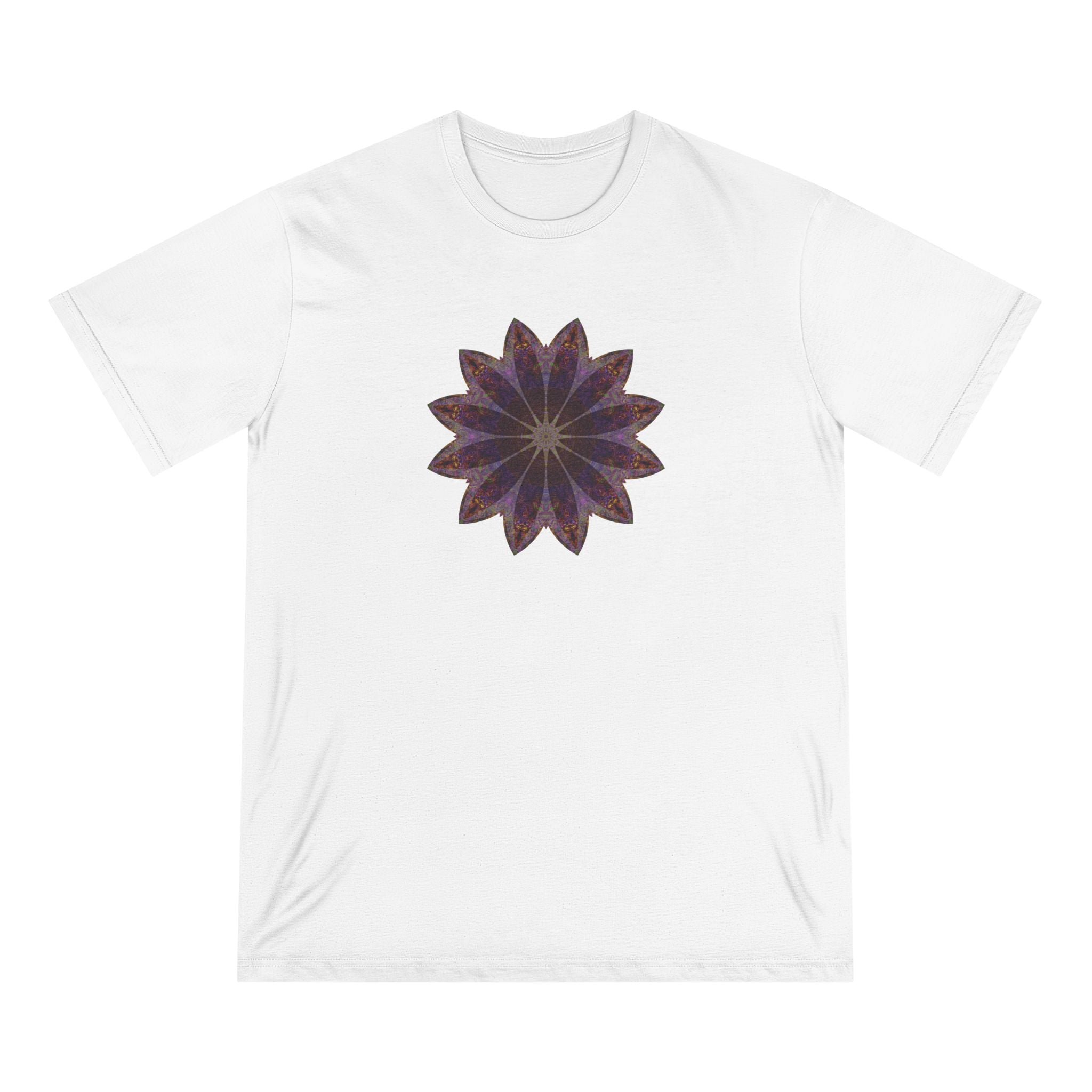 Organic Staple T-shirt - Love Light Mandalas No.11