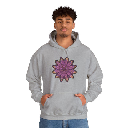 Unisex Heavy Blend™ Hooded Sweatshirt - Love Light Mandalas No.16