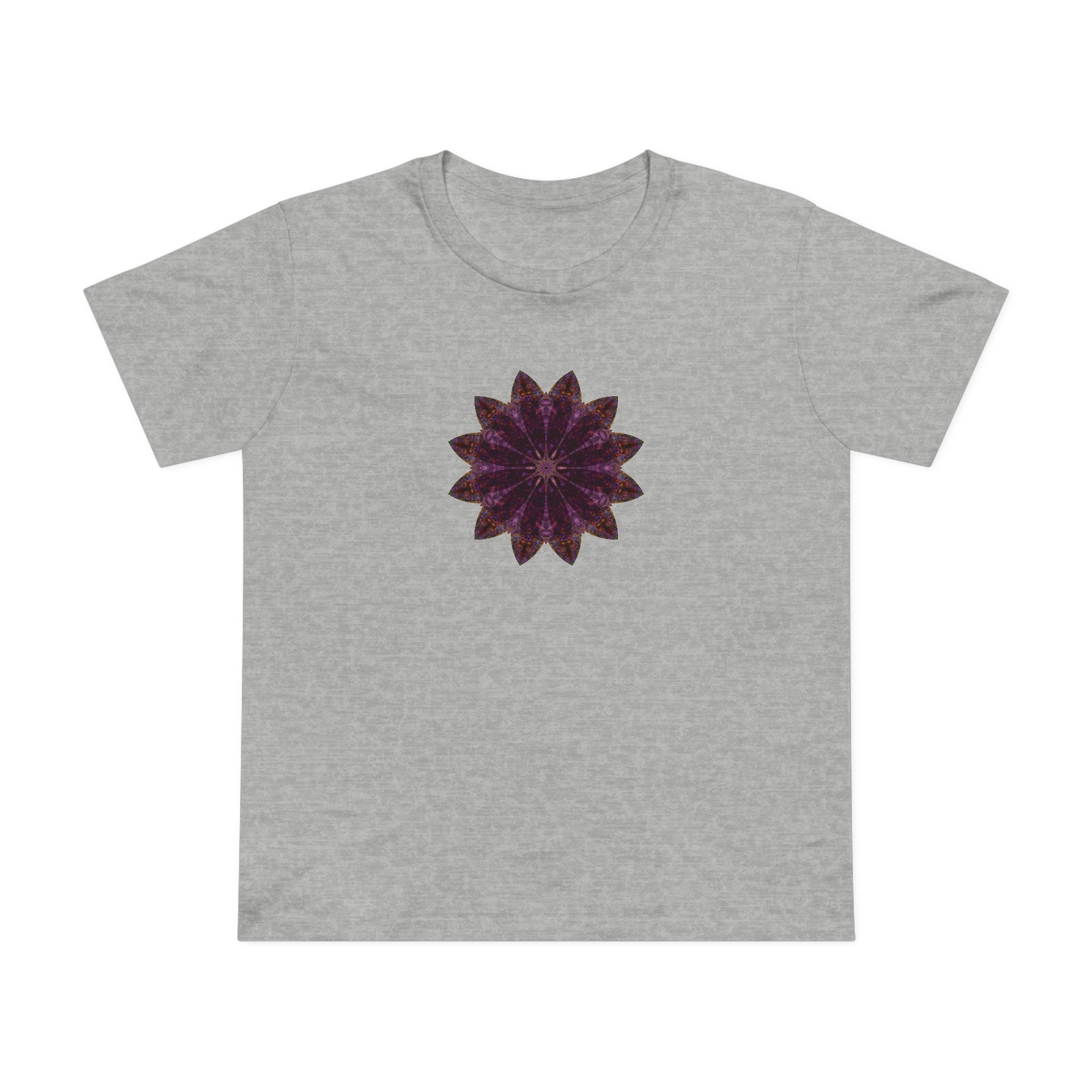 Women’s Maple Tee - Love Light Mandalas No.15