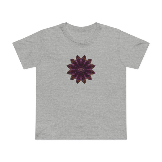 Women’s Maple Tee - Love Light Mandalas No.15