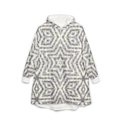 Unisex Hooded Blanket - Kaleidoscope P5 No. 19
