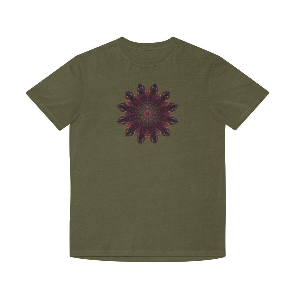 Unisex Faded Shirt - Love Light Mandalas No.8