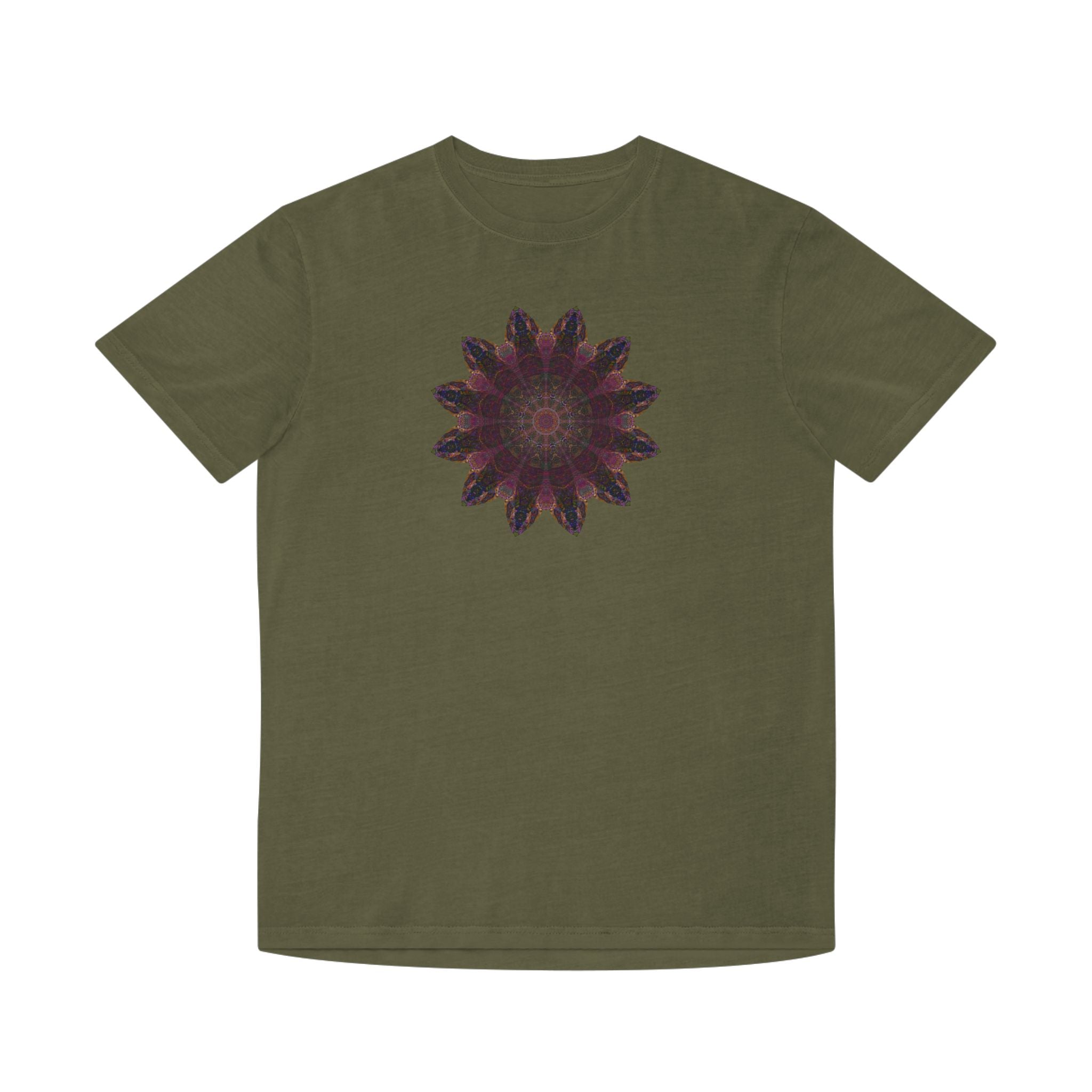 Unisex Faded Shirt - Love Light Mandalas No.8