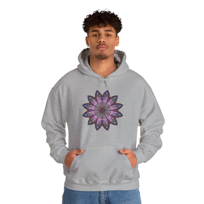 Unisex Heavy Blend™ Hooded Sweatshirt - Love Light Mandalas No.19