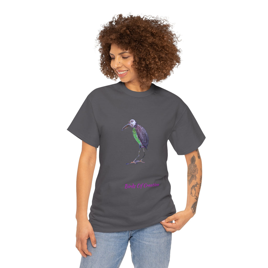 Unisex Heavy Cotton Tee - Birds Of Creation No.2