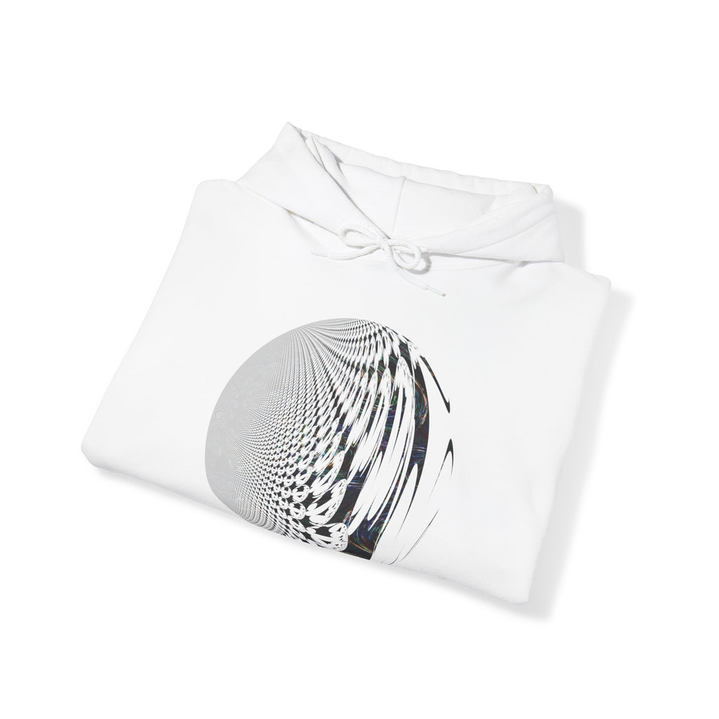 Unisex Heavy Blend™ Hooded Sweatshirt - Fractal Moon No.2