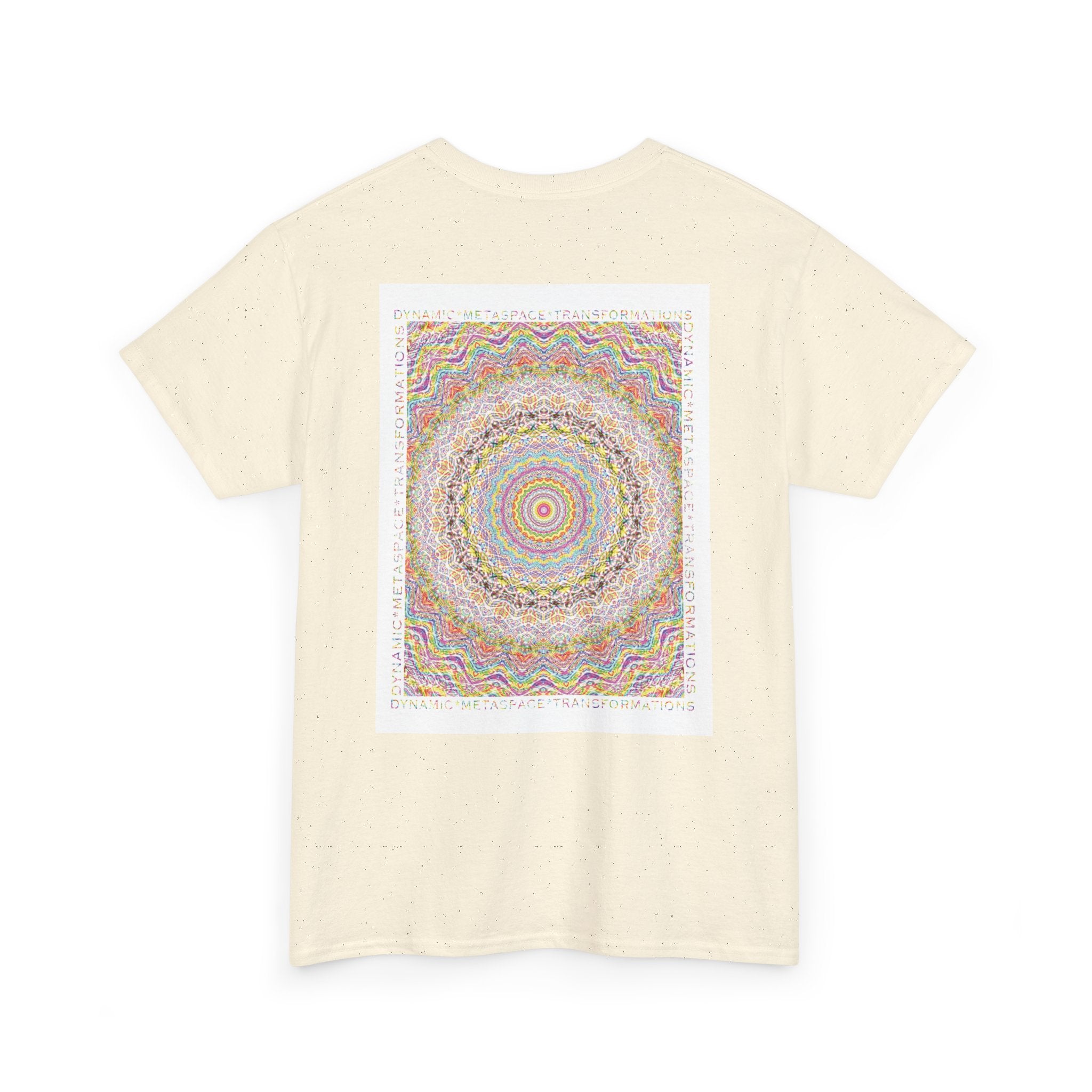 Unisex Heavy Cotton Tee (Back) - DMT Seer No.11