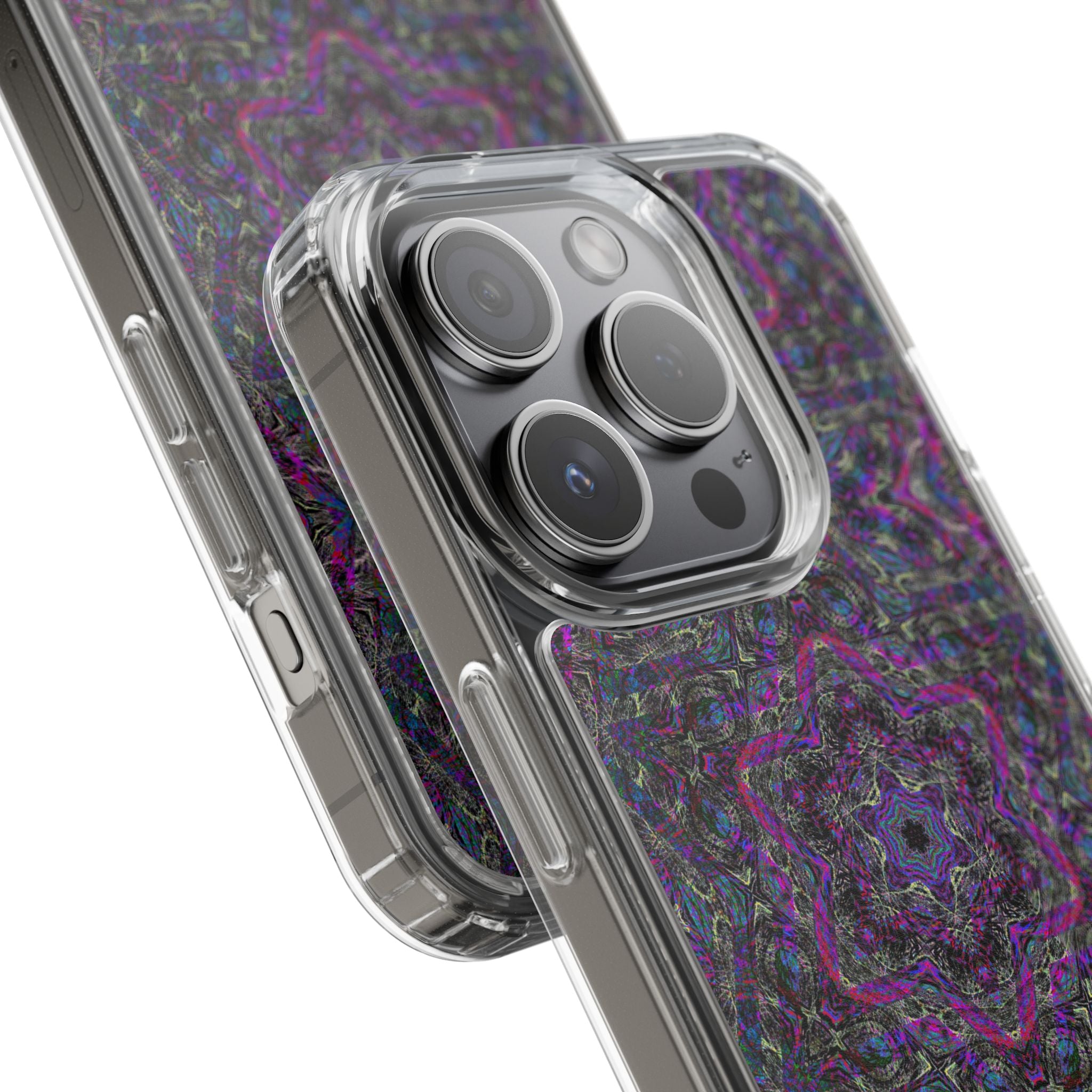 iPhone 15 Clear Case – P5 Kaleidoscopic No.33