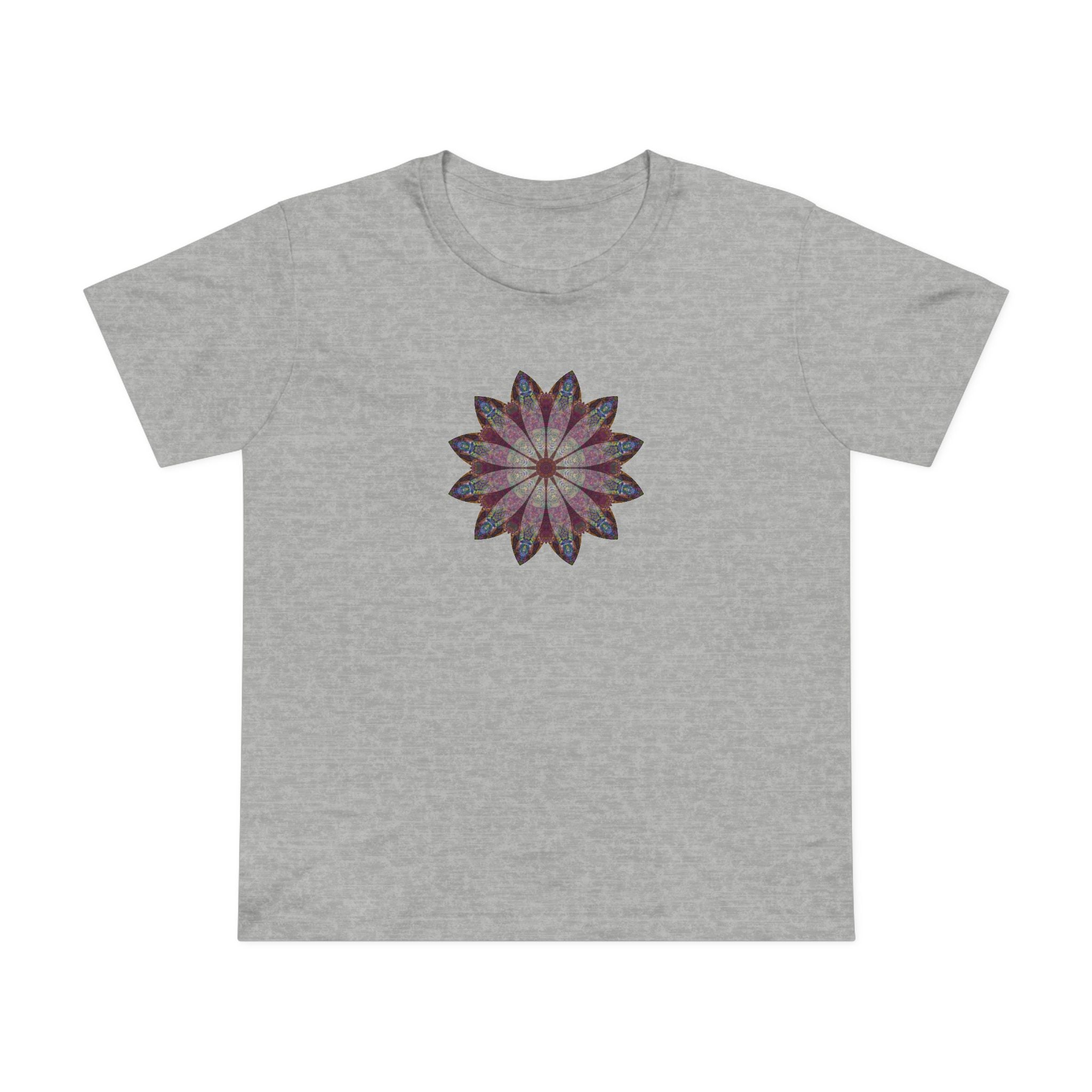 Women’s Maple Tee - Love Light Mandalas No.9