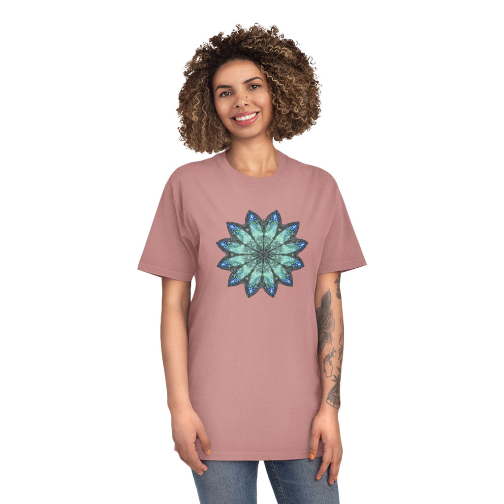 Unisex Faded Shirt - Love Light Mandalas No.20