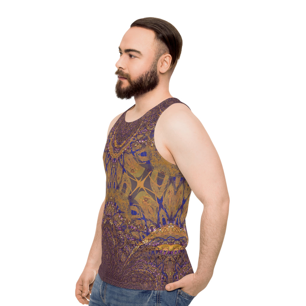 Unisex Tank Top - Love Light Fractals No.9