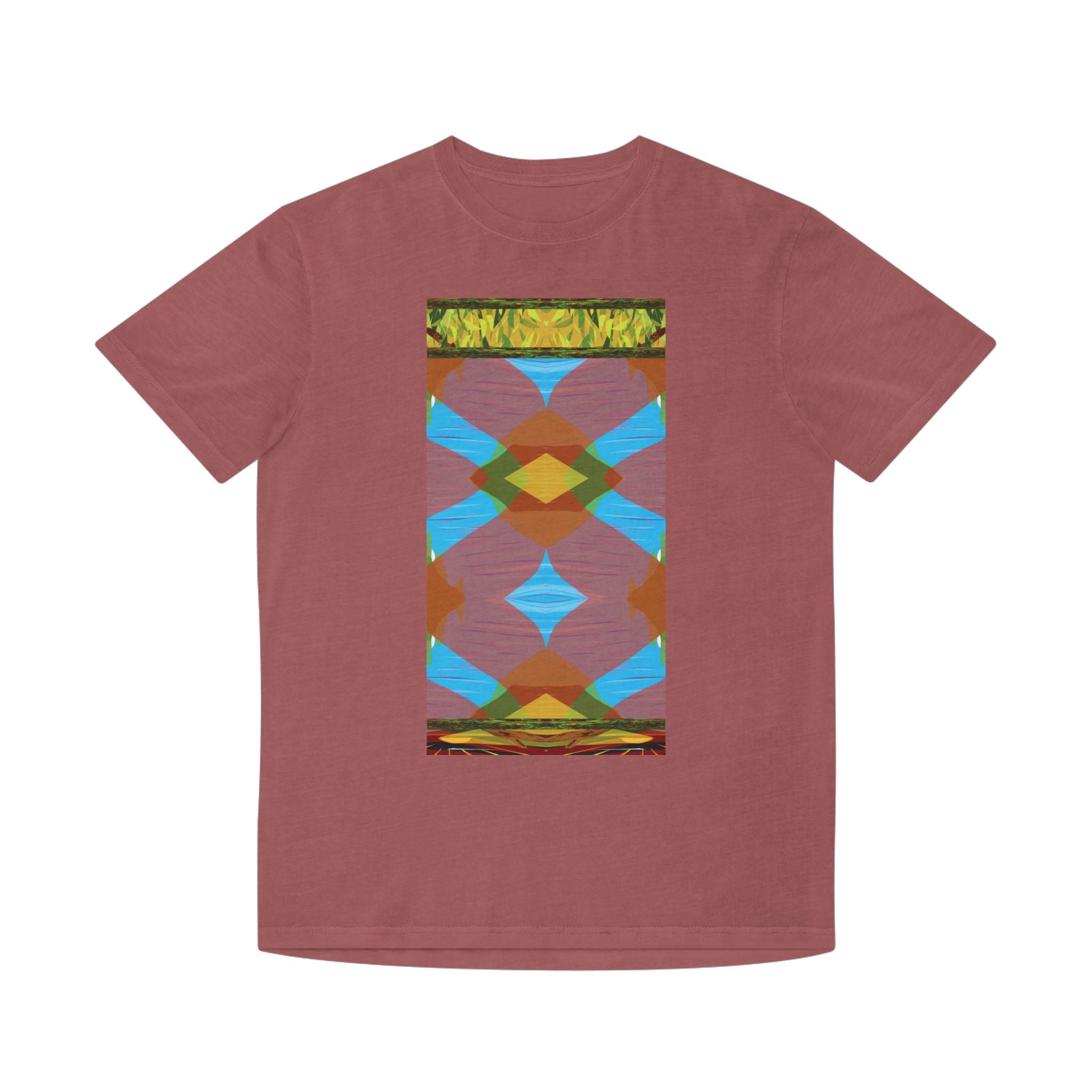 Unisex Faded Shirt -The Traveller Series (Autumn Abstract)