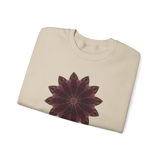 Unisex Heavy Blend™ Crewneck Sweatshirt - Love Light Mandalas No.5