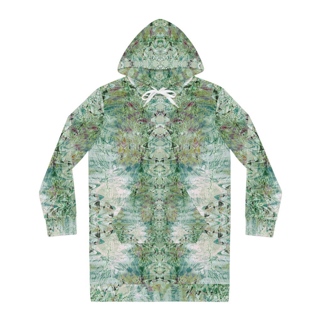 Women's Hoodie Dress - Love Light Fractals No.7
