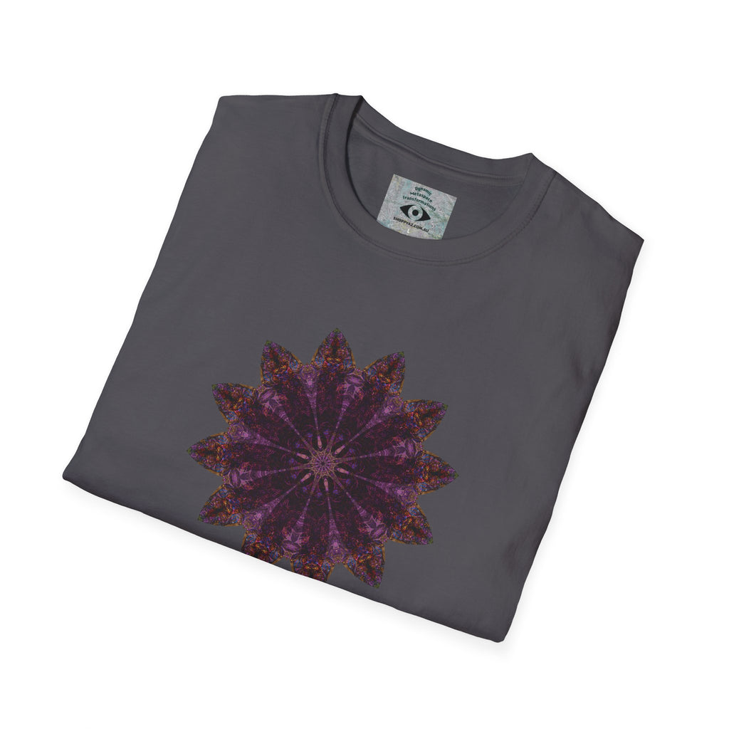 Unisex Softstyle T-Shirt - Love Light Mandalas No.15