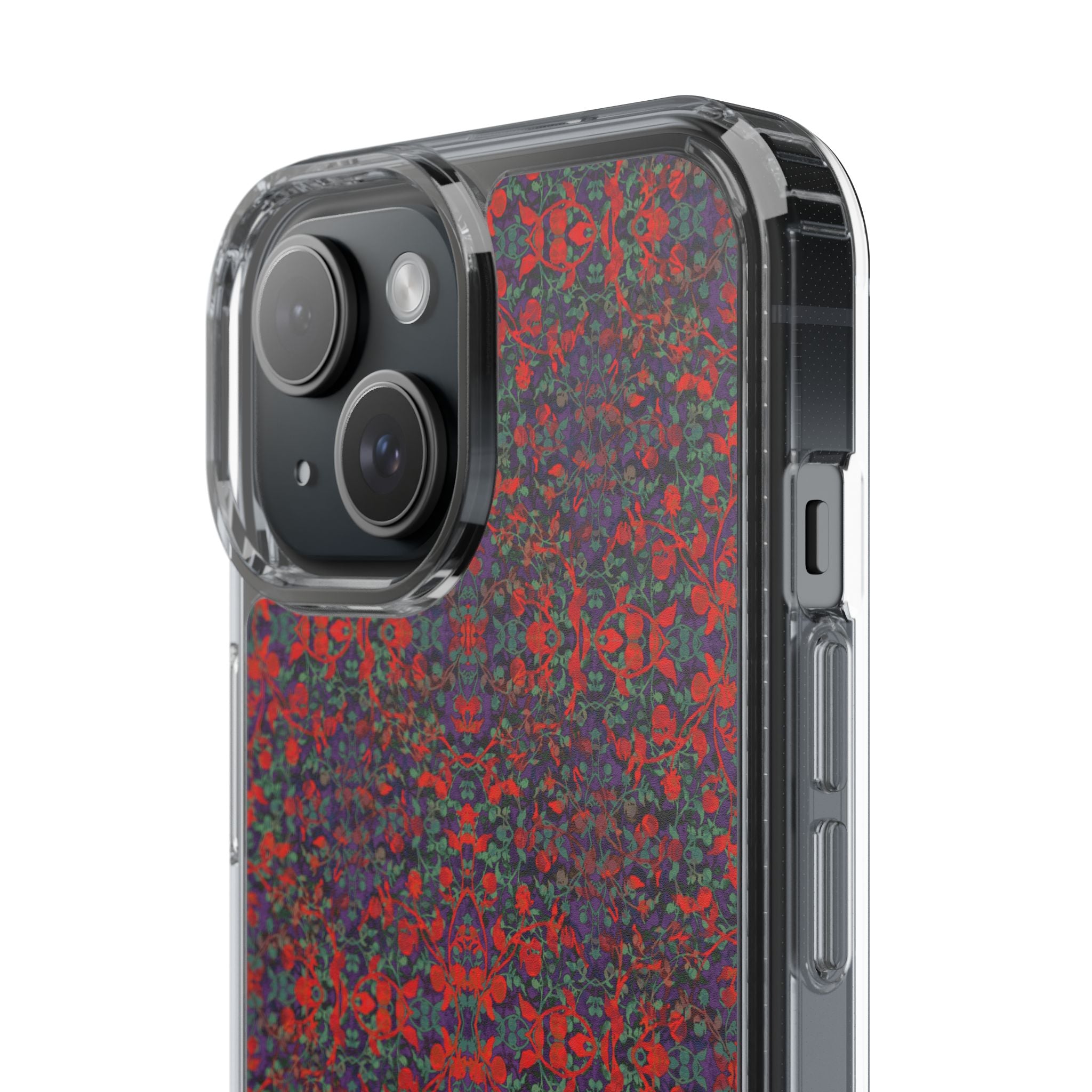 iPhone 15 Clear Case – Hidden Weave Series No.25