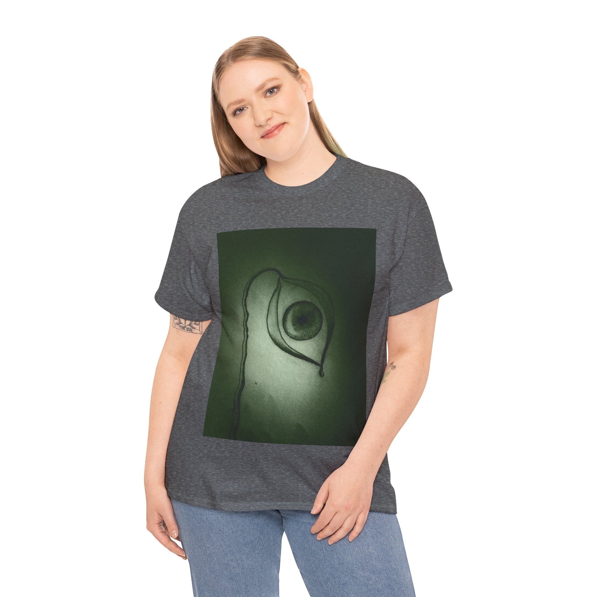 Unisex Heavy Cotton Tee - Eye Plants No.2