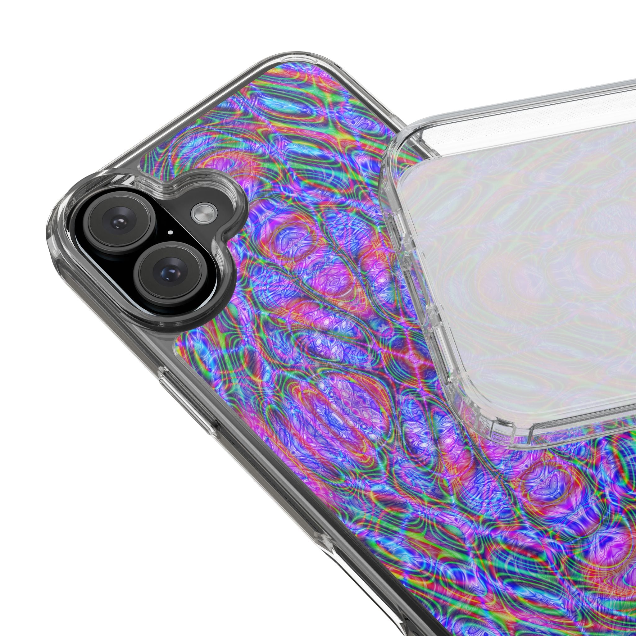 iPhone 16 Clear Case – DMT Seer No.22