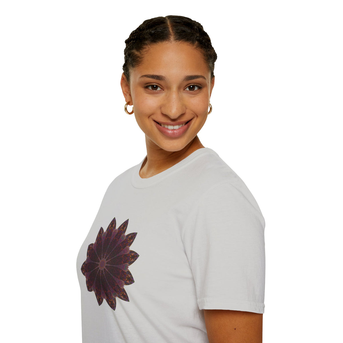 Unisex Softstyle T-Shirt - Love Light Mandalas No.5