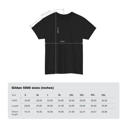 Unisex Heavy Cotton Tee - DMT Scribe No.12
