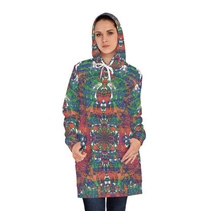 Women's Hoodie Dress - Love Light Fractals No.2