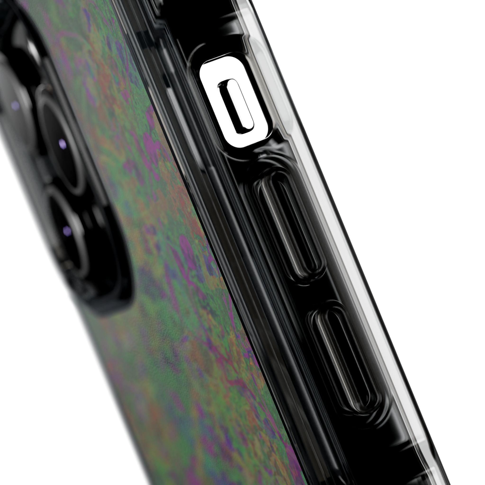 iPhone 14 Magnetic Clear Impact Case - Hidden Weave Series V3 No.24