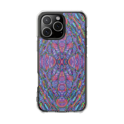 iPhone 16 Magnetic Clear Impact Case - DMT Seer No.22