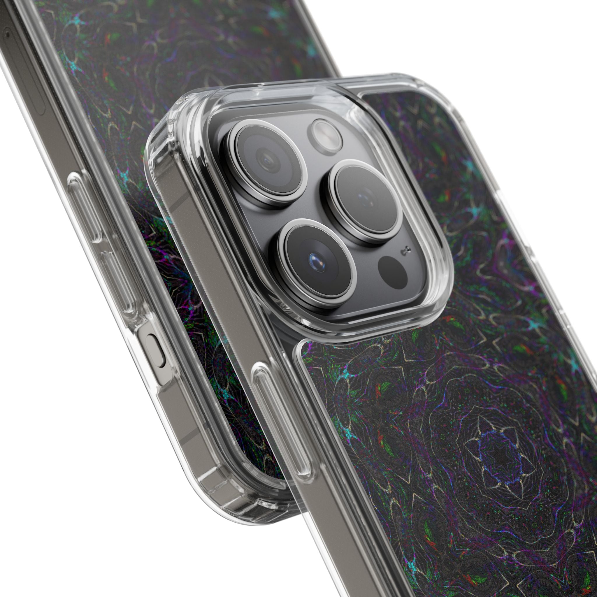 iPhone 15 Clear Case – P5 Kaleidoscopic No.32