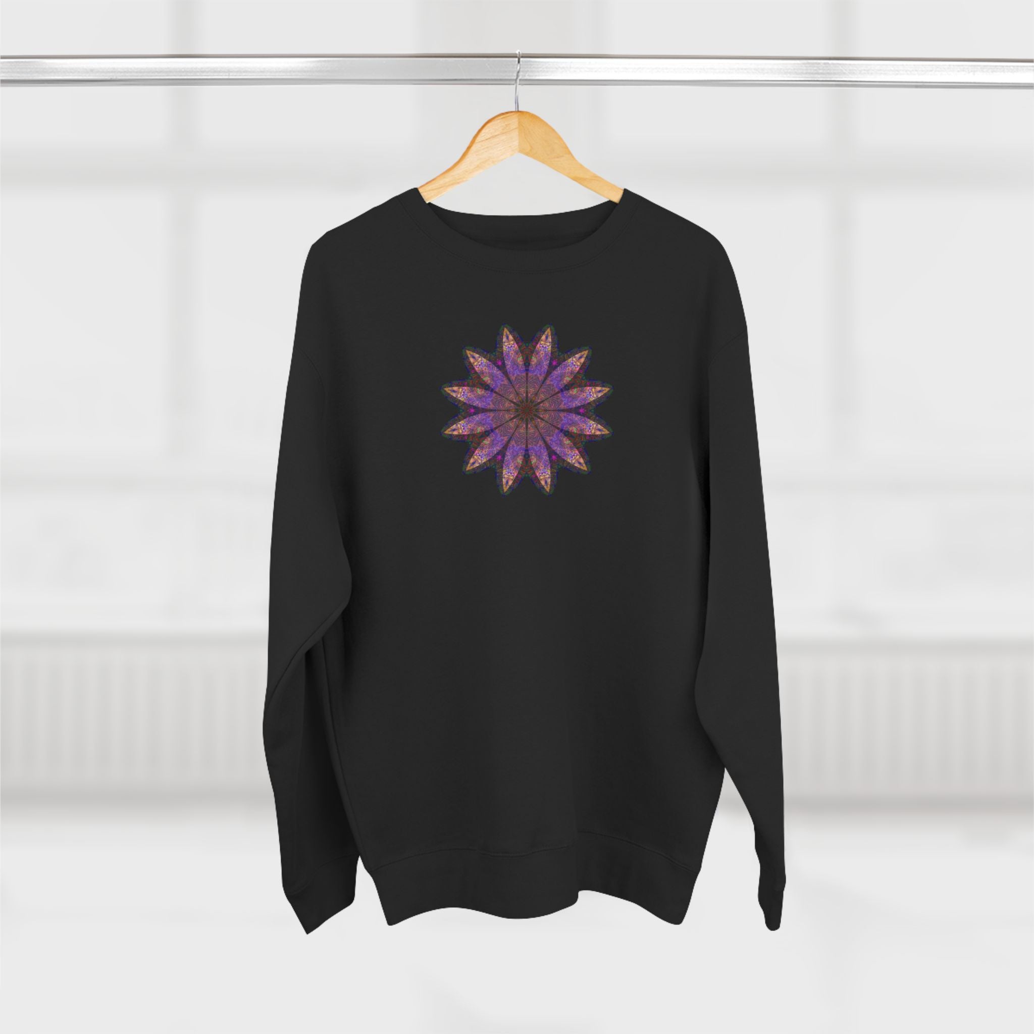 Unisex Crewneck Sweatshirt - Love Light Mandalas No.23
