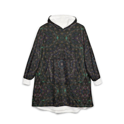 Unisex Hooded Blanket - Kaleidoscope P5 No. 16