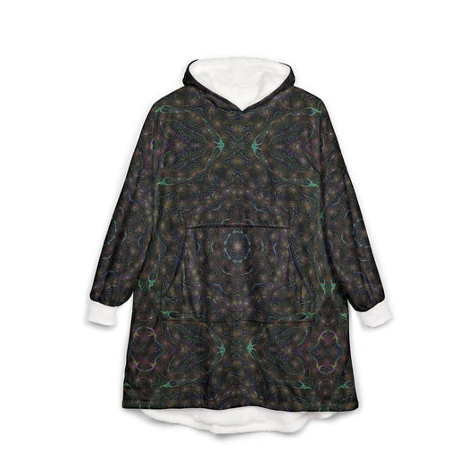 Unisex Hooded Blanket - Kaleidoscope P5 No. 16