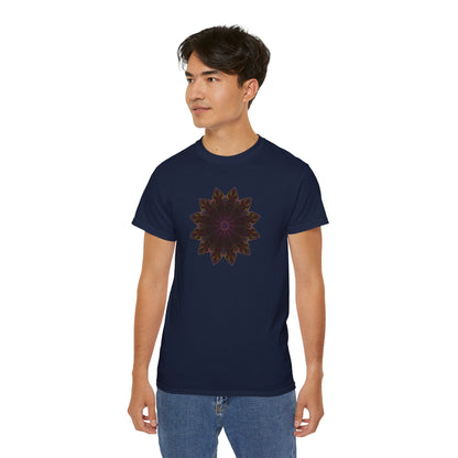 Unisex Ultra Cotton Tee - Love Light Mandalas No.12
