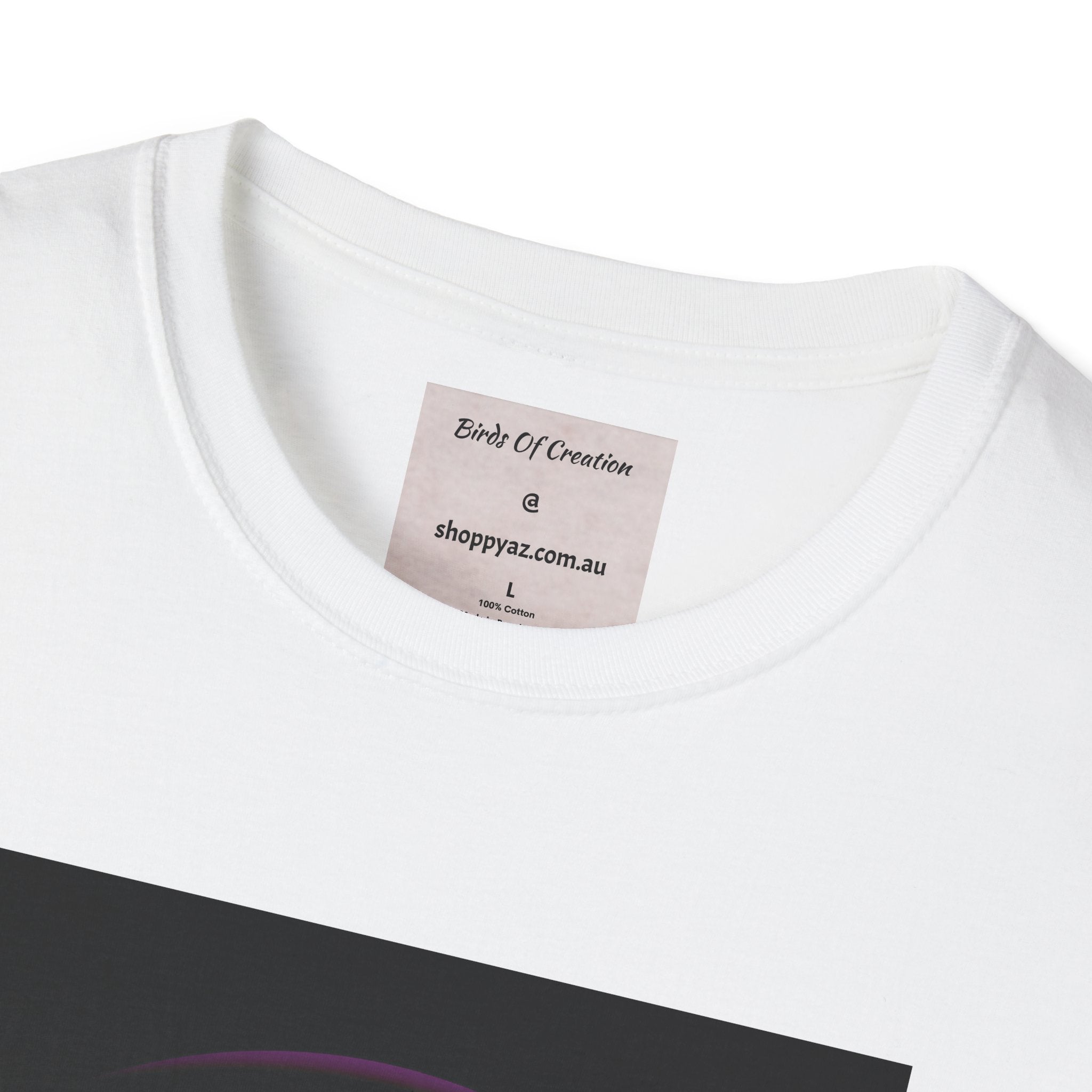Unisex Softstyle T-Shirt - Birds Of Creation No.2b