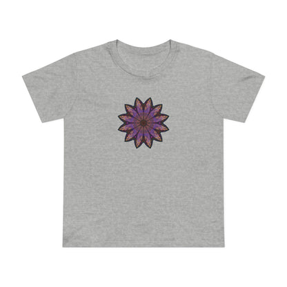 Women’s Maple Tee - Love Light Mandalas No.23