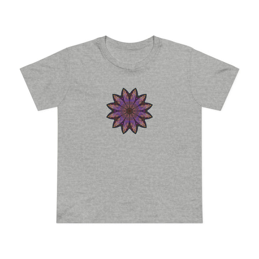 Women’s Maple Tee - Love Light Mandalas No.23