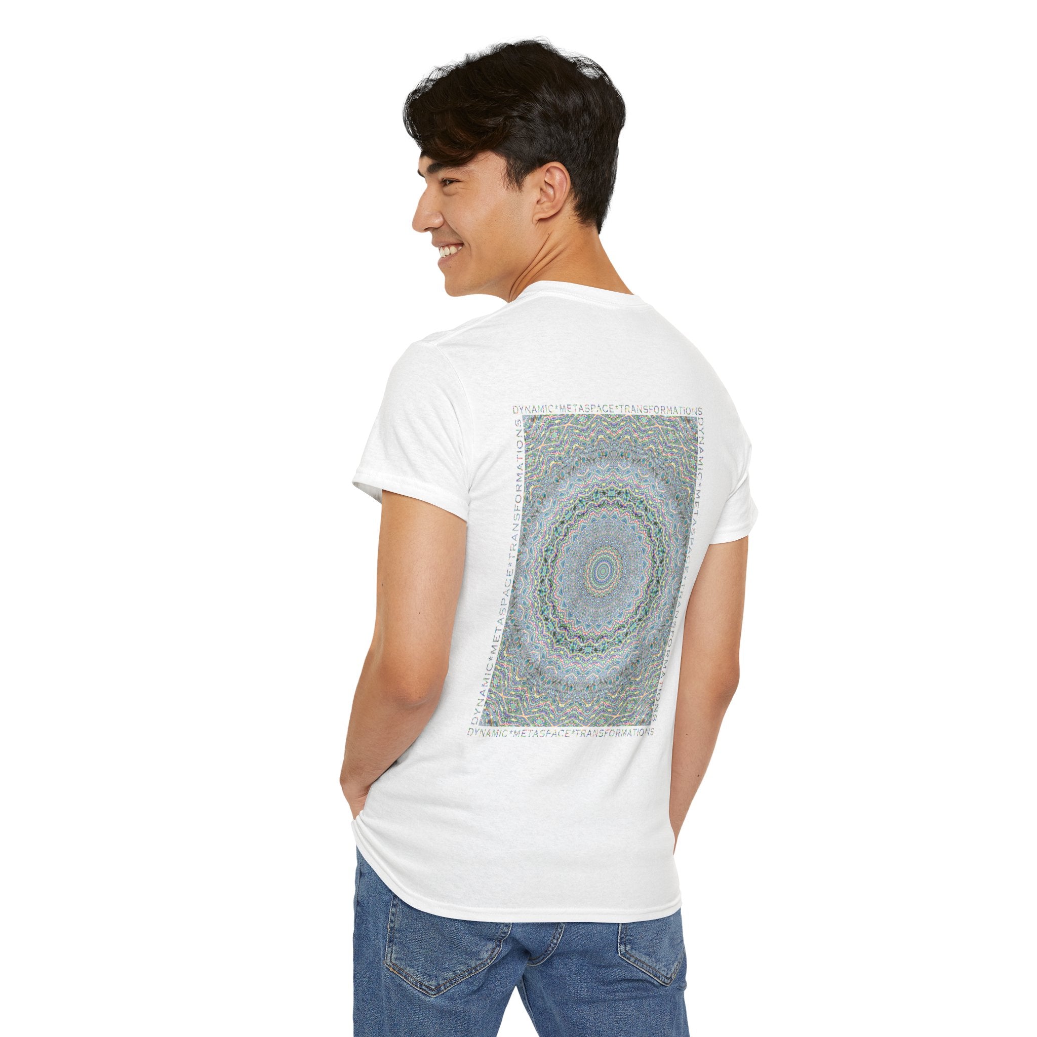Unisex Heavy Cotton Tee (Back) - DMT Seer No.4