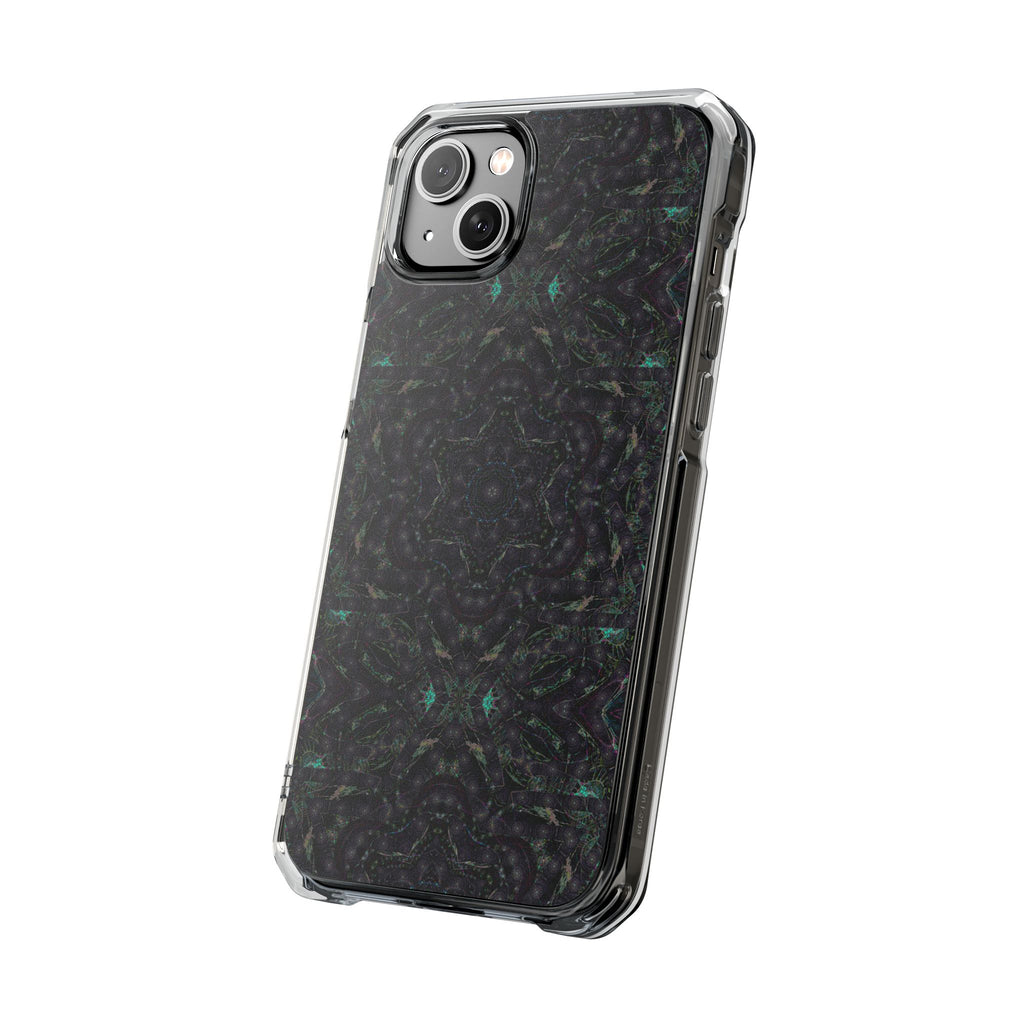 iPhone 14 Magnetic Clear Impact Case - P5 Kaleidoscopic No.31