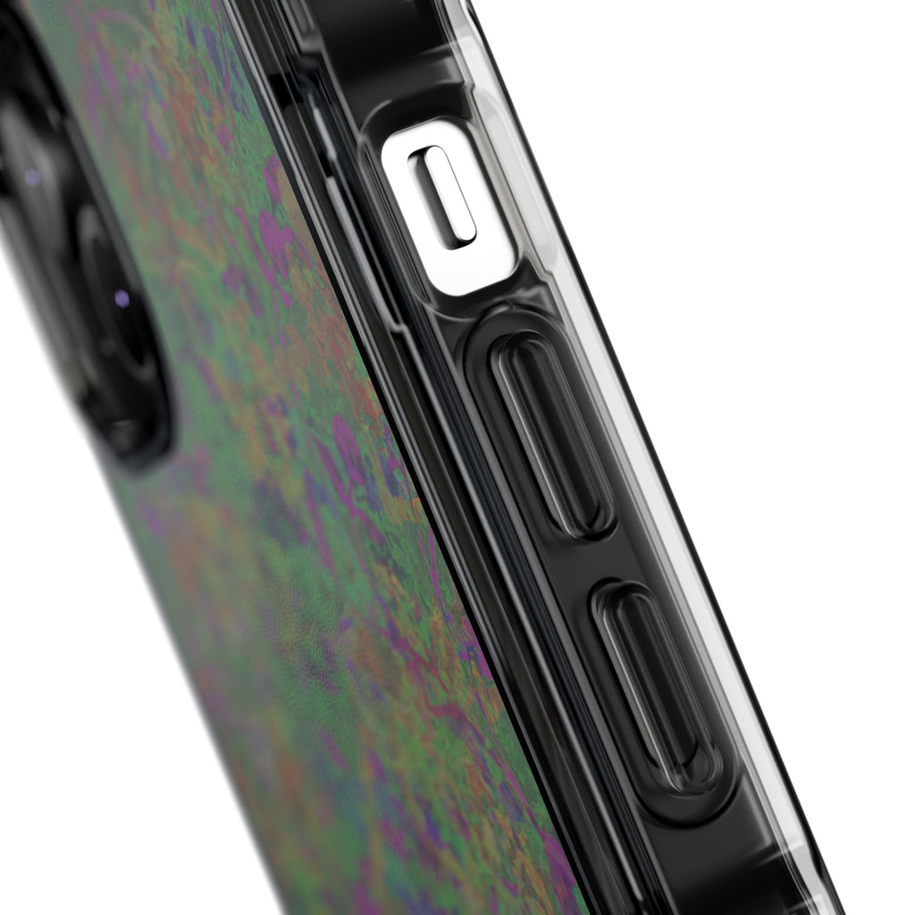 iPhone 14 Magnetic Clear Impact Case - Hidden Weave Series V3 No.24