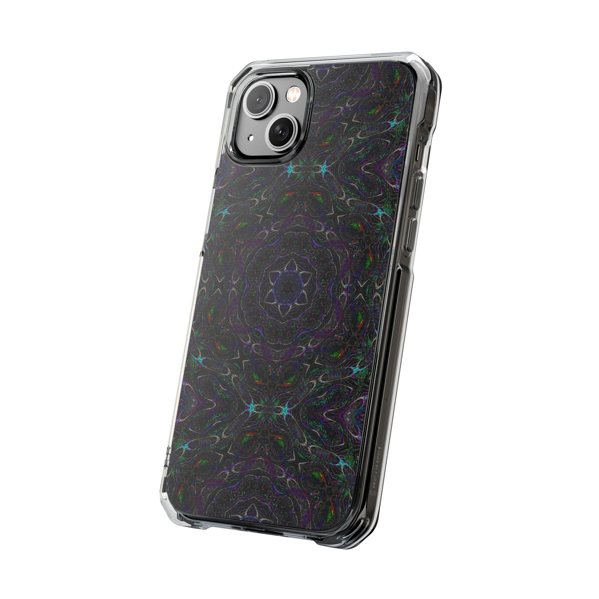 iPhone 14 Magnetic Clear Impact Case - P5 Kaleidoscopic No.32