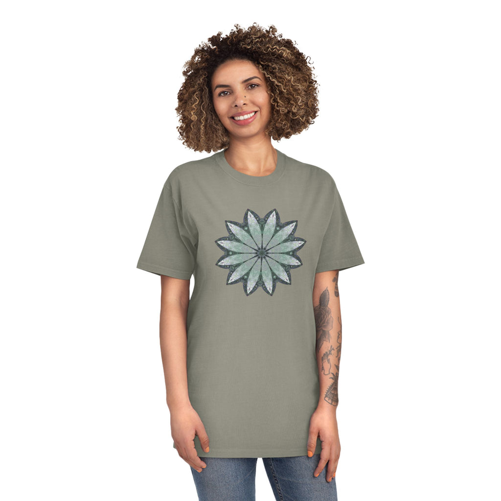 Unisex Faded Shirt - Love Light Mandalas No.22
