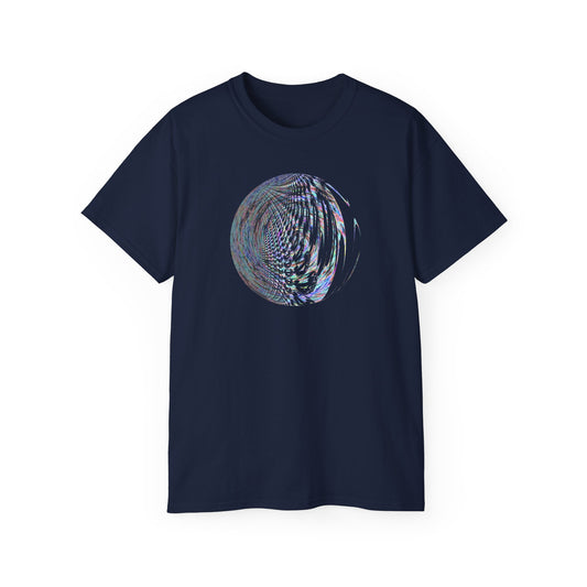 Unisex Ultra Cotton Tee - Fractal Moon No.2